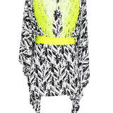 Tulum – Feathers Kimono Wings (Neon Yellow)