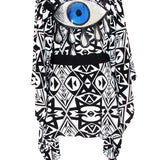 Tulum – Tribal Kimono Evil Eye (Black)