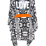 Tulum – Tribal Kimono Love (Neon Orange)