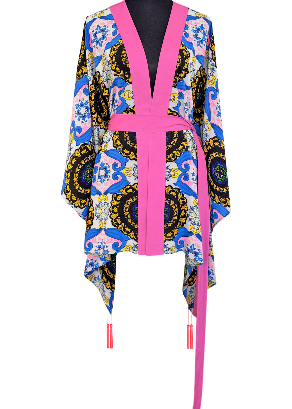 Siciliana - Dalia Kimono (Neon Pink)