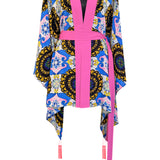Siciliana - Dalia Kimono (Neon Pink)
