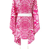 Siciliana - Sicilia Fuchsia Kimono (Off-White)