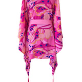 Riviera Vibrante - Rosa Riviera Kimono (Dusty Pink)