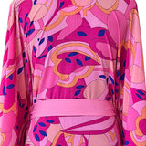 Riviera Vibrante - Rosa Riviera Kimono (Dusty Pink)