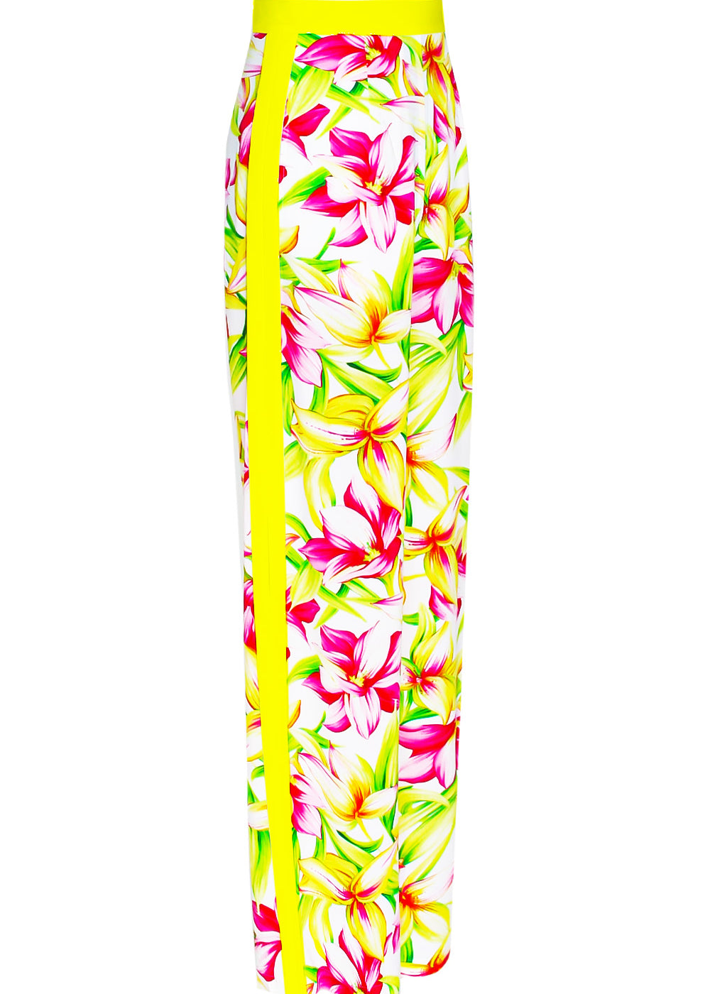 Euphoria - Floral Love Pants (Neon Yellow)
