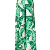 Jungle - Green Palm Pants (Off-White)