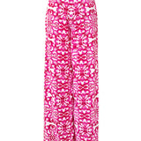Siciliana – Fuchsia Flow Pants (Off-White)