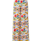 Siciliana – Fiori di Sicilia Pants (Off-White)