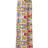 Siciliana – Fiori di Sicilia Pants (Off-White)