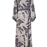 Jungle - Grey Willow Maxi Split Kaftan (Grey)