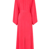 Monochrome - Raspberry Maxi Split Kaftan