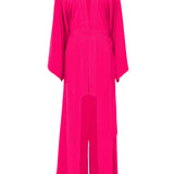 Monochrome - Hot Pink Maxi Split Kaftan