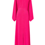 Monochrome - Hot Pink Maxi Split Kaftan