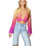 Ombré - Love Cropped Blouse