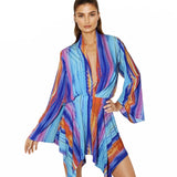 Tribal – Waterfall Cropped Shirt