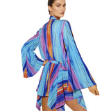 Tribal – Waterfall Cropped Shirt