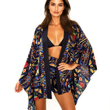 Siciliana - Stella Kimono (Black)