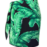 Jungle - Black Palm Pareo