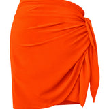 Monochrome - Orange Pareo