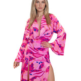 Riviera Vibrante - Rosa Riviera Cropped Shirt
