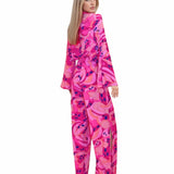 Riviera Vibrante - Rosa Riviera Cropped Shirt