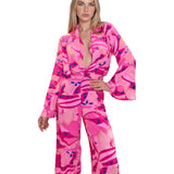 Riviera Vibrante - Rosa Riviera Cropped Shirt