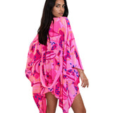 Riviera Vibrante - Rosa Riviera Kimono (Dusty Pink)