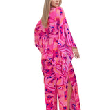 Riviera Vibrante - Rosa Riviera Kimono (Dusty Pink)