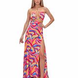 Riviera Vibrante - Capri Swirl Rio Dress