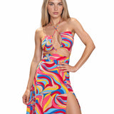 Riviera Vibrante - Capri Swirl Rio Dress
