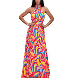 Riviera Vibrante - Capri Swirl Vera Dress