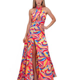 Riviera Vibrante - Capri Swirl Vera Top