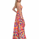 Riviera Vibrante - Capri Swirl Vera Top