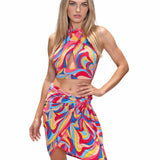 Riviera Vibrante - Capri Swirl Pareo