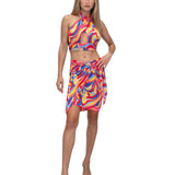 Riviera Vibrante - Capri Swirl Pareo
