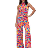 Riviera Vibrante - Capri Swirl Vera Top