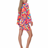 Riviera Vibrante - Capri Swirl Pareo