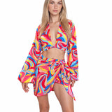Riviera Vibrante - Capri Swirl Pareo