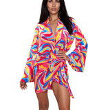 Riviera Vibrante - Capri Swirl Pareo