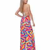 Riviera Vibrante – Capri Swirl Pants (Pink)