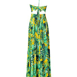 Jungle - Monstera Yellow Rio Dress