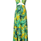 Jungle - Monstera Yellow Rio Dress