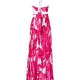 Jungle - Pink Palm Rio Dress