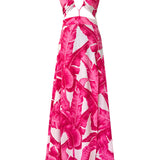 Jungle - Pink Palm Rio Dress