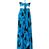 Jungle - Blue Palm Rio Dress