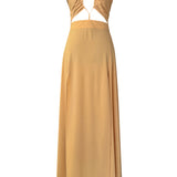 Monochrome - Beige Rio Dress