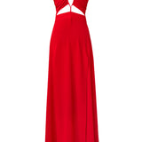 Monochrome - Red Rio Dress