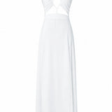 Monochrome - White Rio Dress