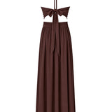 Monochrome - Chocolate Rio Dress
