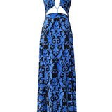 Siciliana - Barocco Azzurro Rio Dress